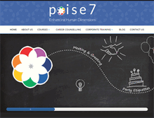 Tablet Screenshot of poise7.com